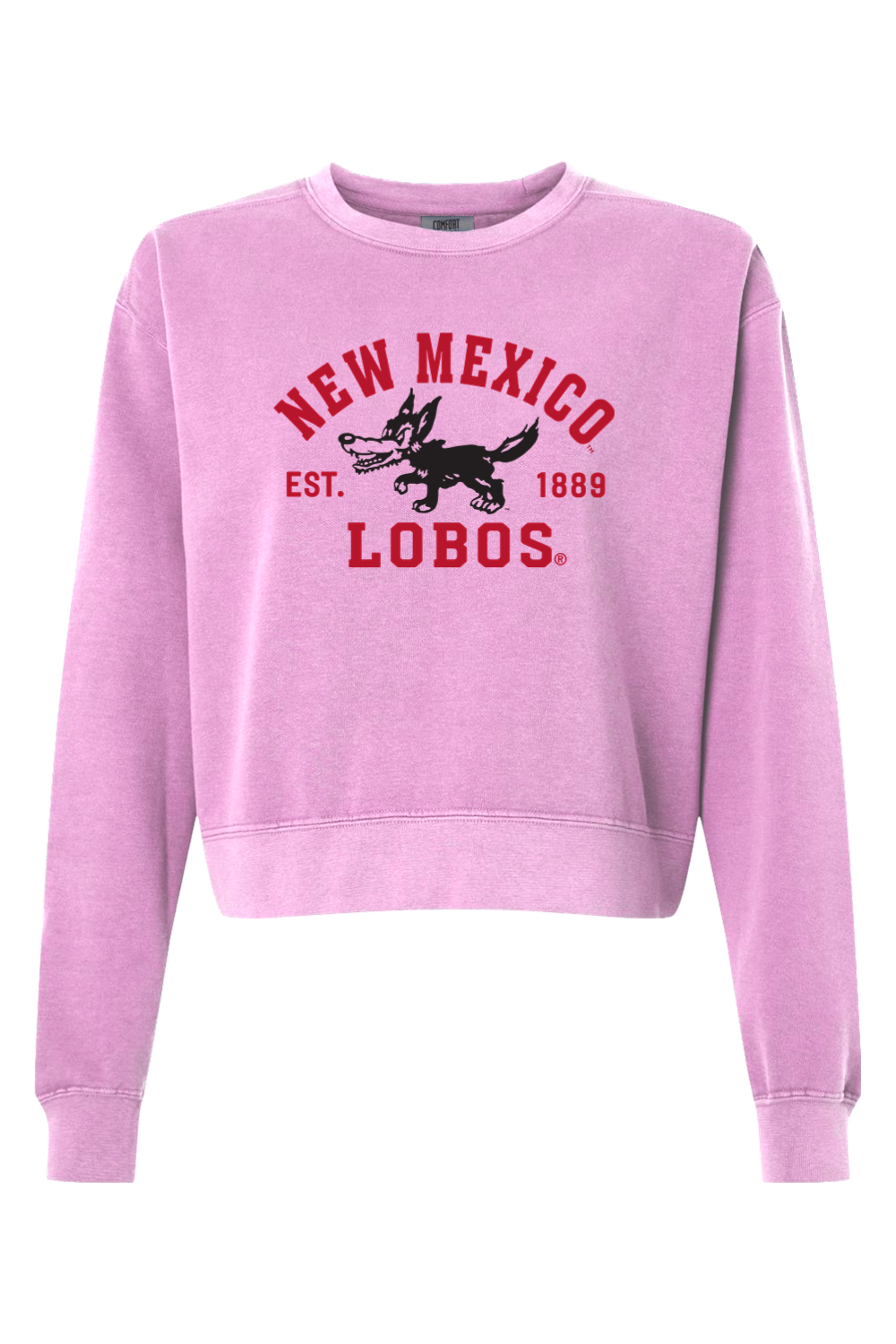 Comfort Colors Women's Garment-Dyed Mid-Length Crewneck Sweatshirt