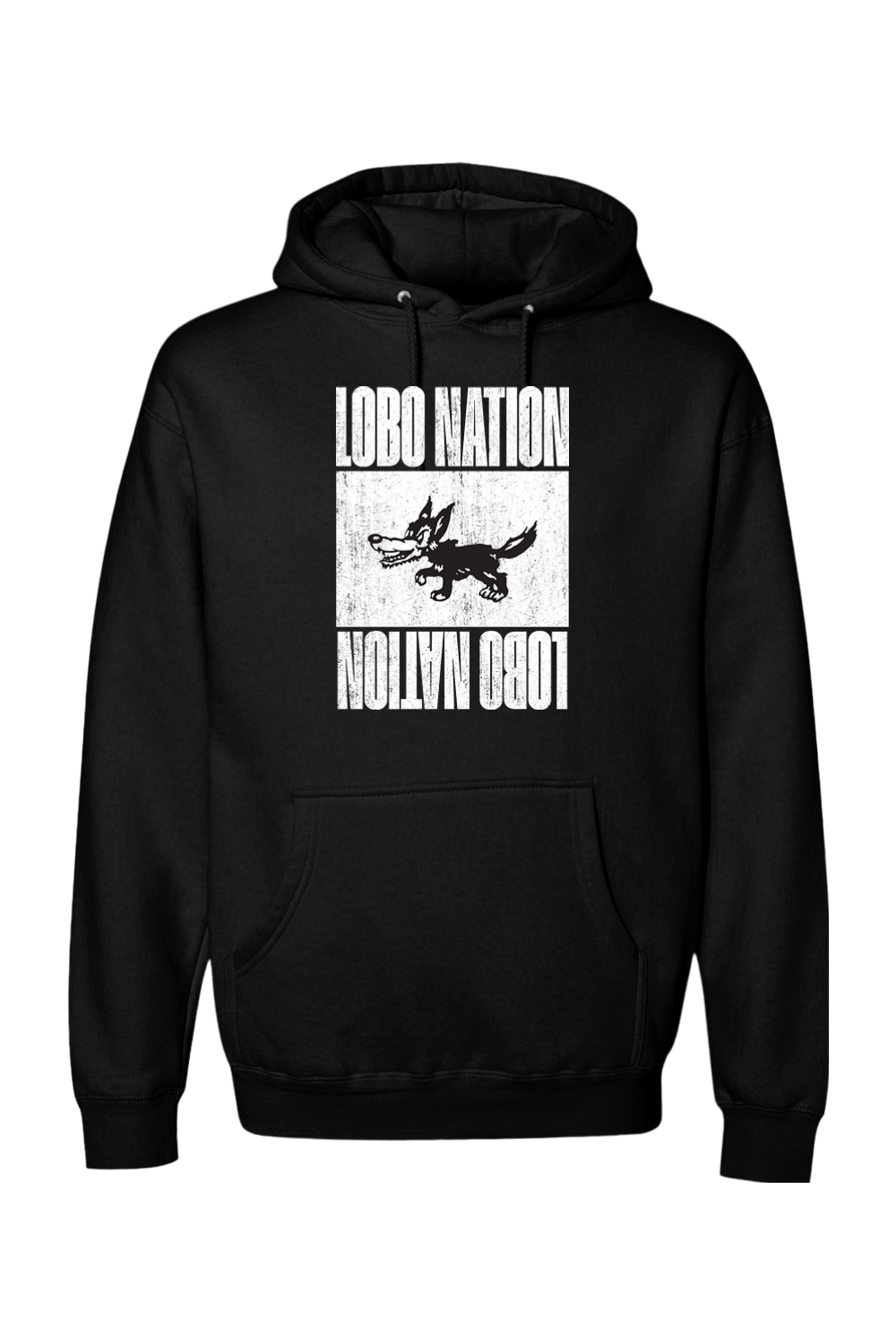 Lobo Nation Vintage - Independent Trading Co. Heavyweight Hooded Sweatshirt