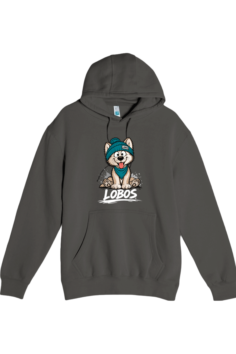 Lobo Pup - Lane Seven Unisex Premium Pullover Hooded Sweatshirt