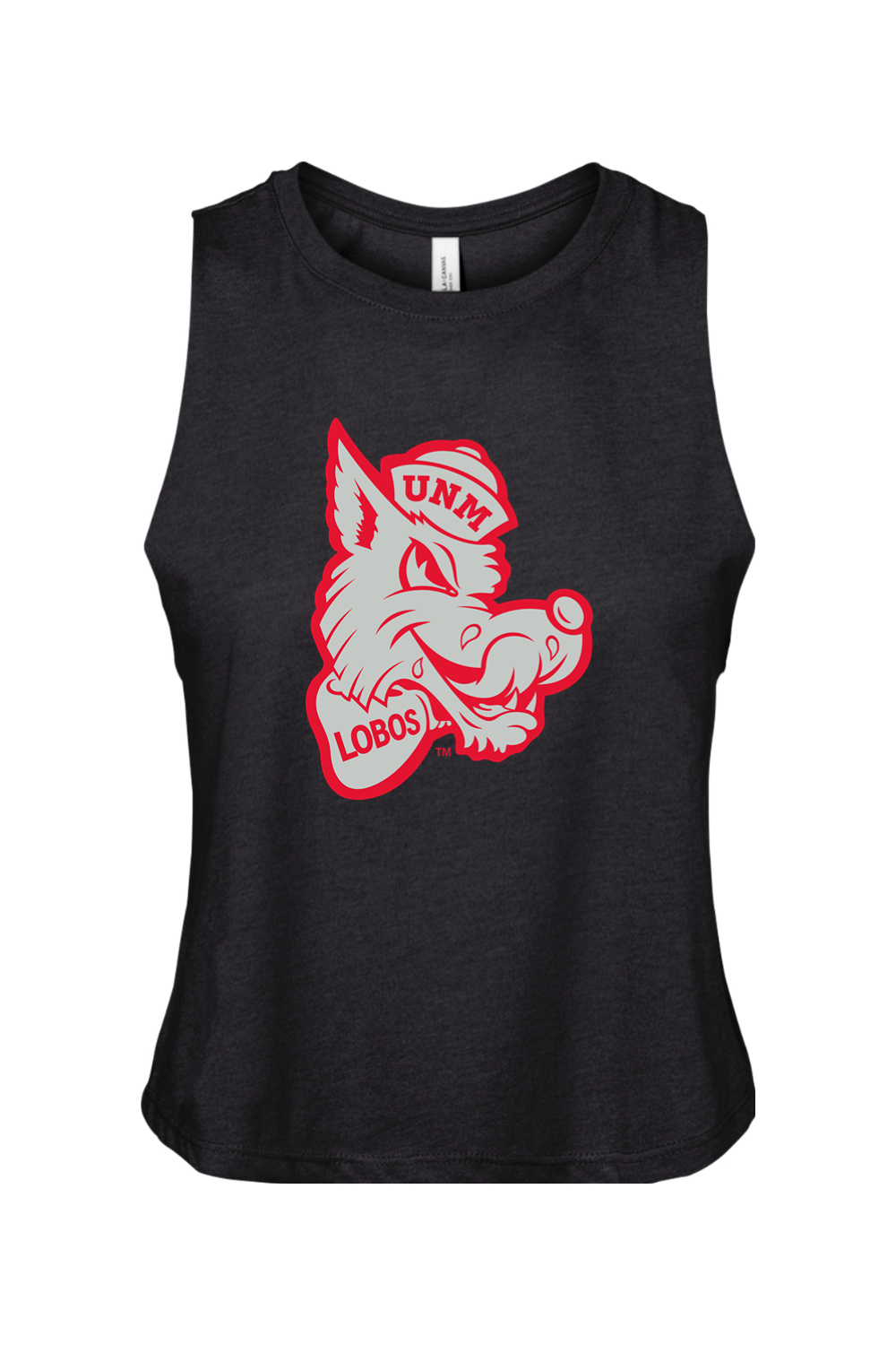Retro Louie - Bella + Canvas Women's Racerback Cropped Tank