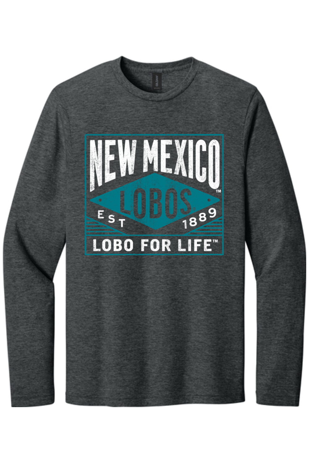 Lobo for Life 1889 - Gildan Softstyle Long Sleeve T-Shirt