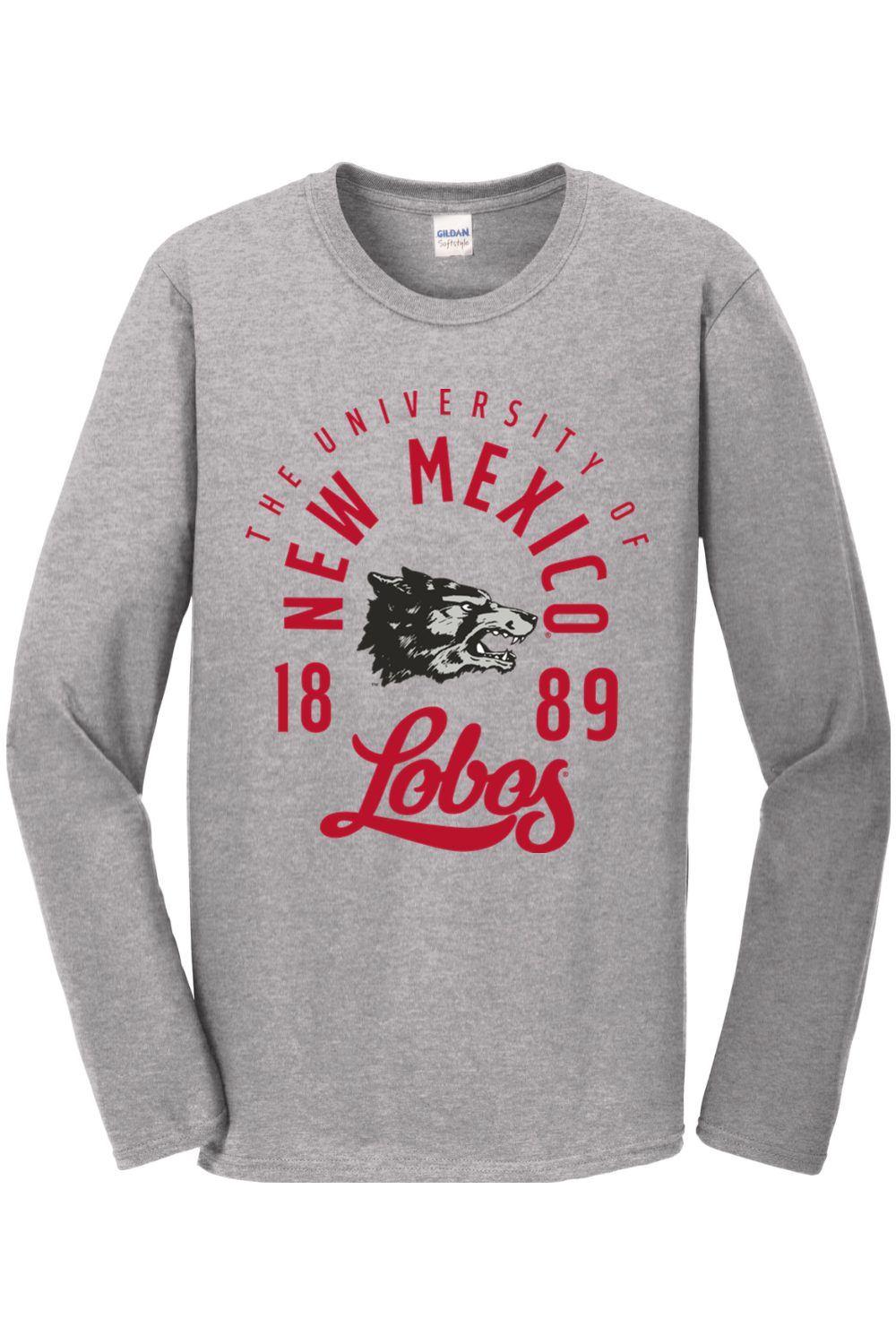Lobos Legacy 1889 - Gildan Softstyle Long Sleeve T-Shirt