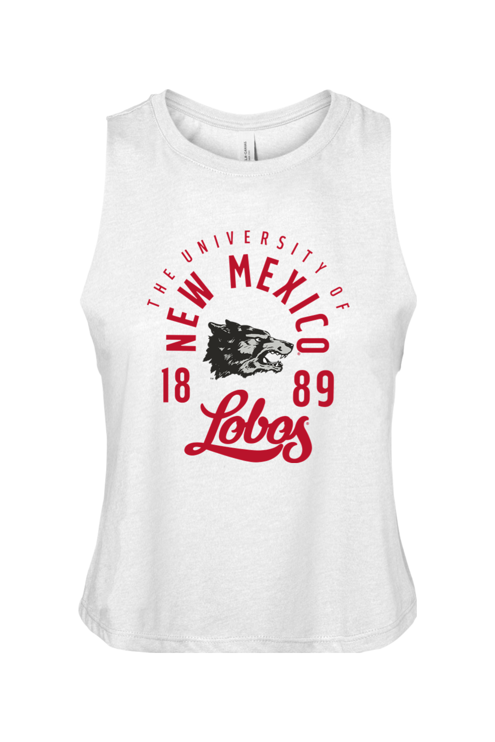 Bella + Canvas Women's Racerback Cropped Tank