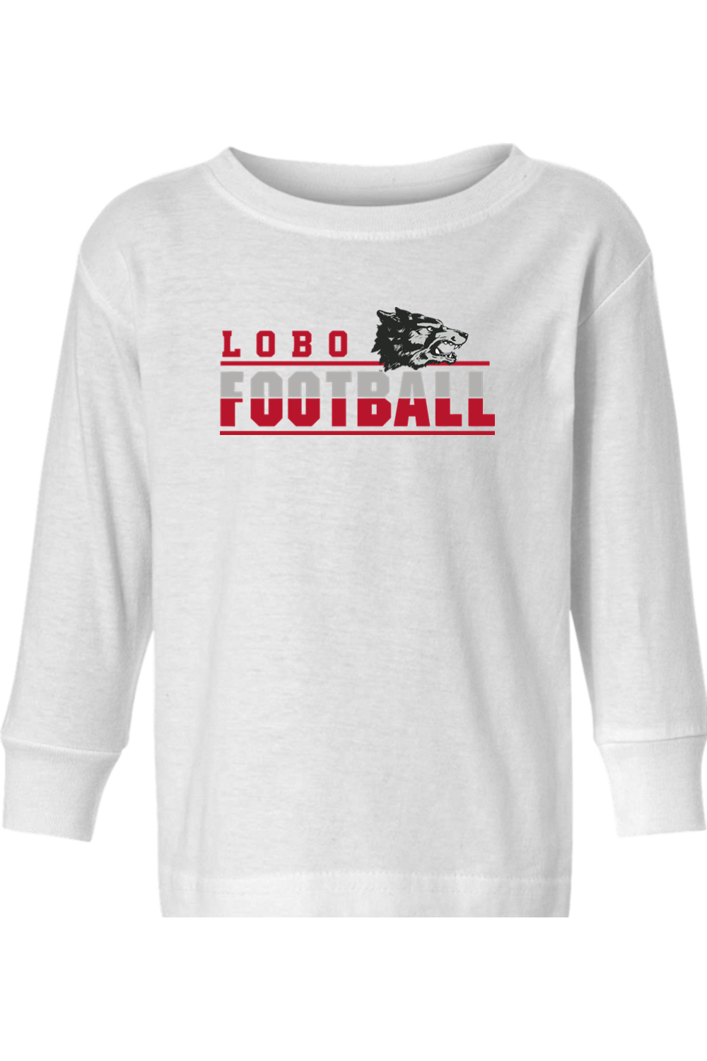 Lobo Football Classic - Rabbit Skins Toddler Long Sleeve Fine Jersey Tee