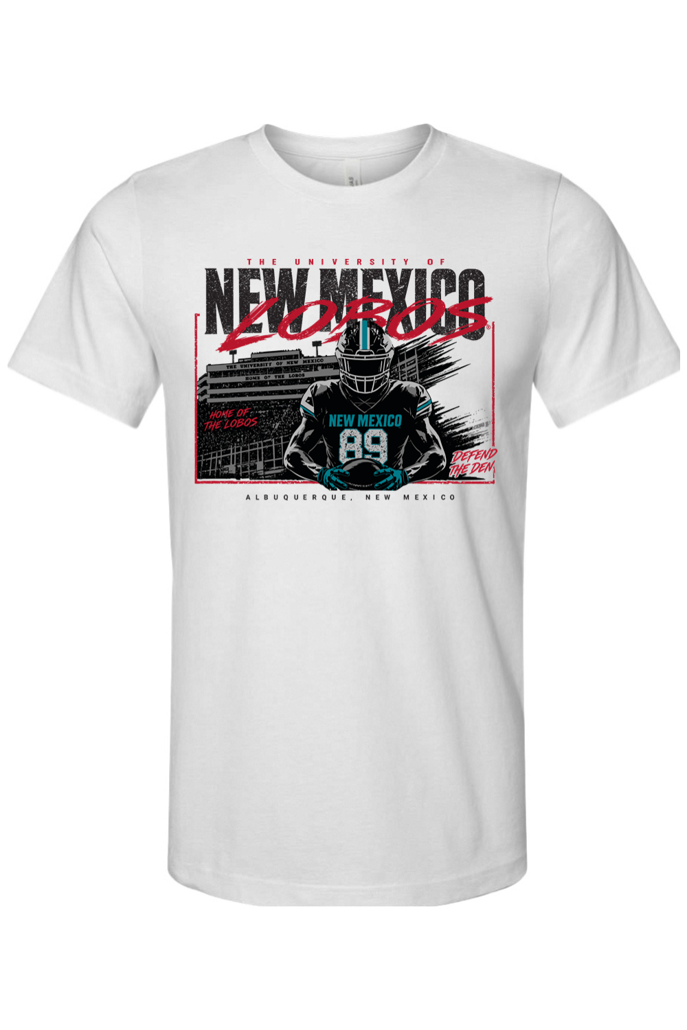 Lobos Stadium - Bella + Canvas Jersey Tee