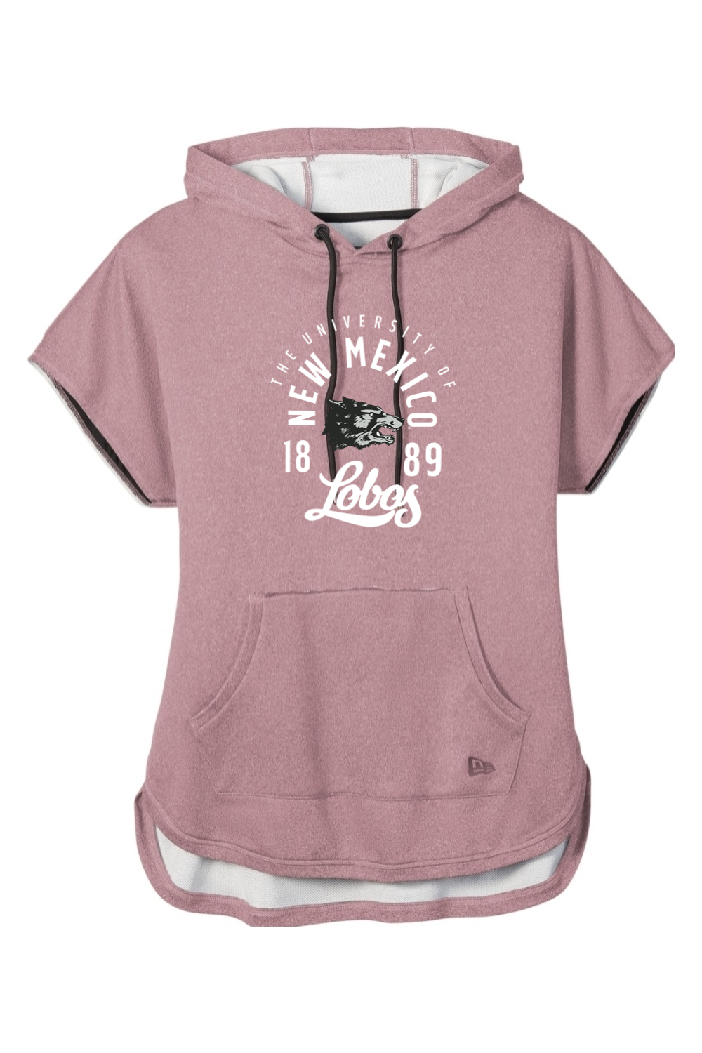 New Era Ladies Performance Terry Short Sleeve Hoodie