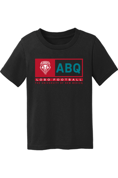 ABQ Heritage Football - Port & Company Toddler Core Cotton Tee