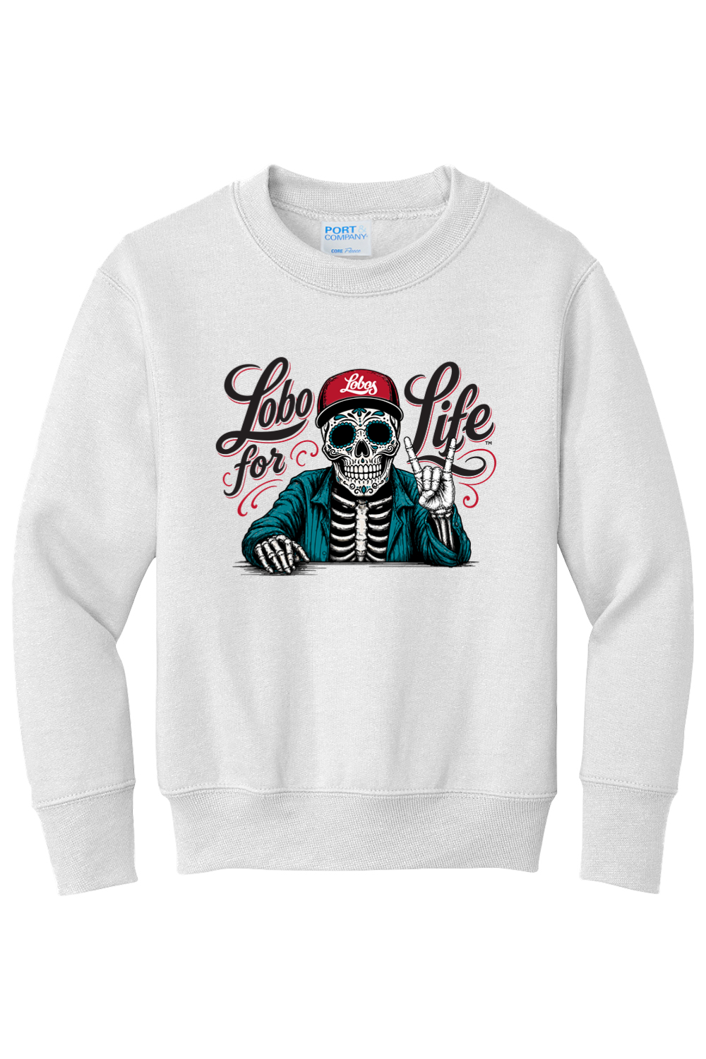 Port & Company  Youth Core Fleece Crewneck Sweatshirt (PC78Y)