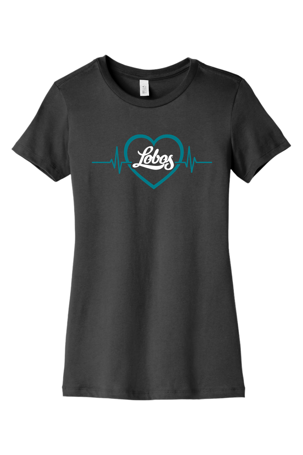 Lobos Heartbeat - BELLA+CANVAS Women’s Slim Fit Tee