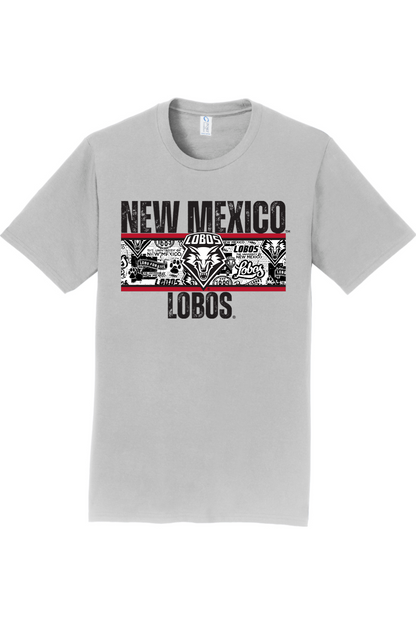 Lobos Heritage Collage - Port & Company Fan Favorite Tee