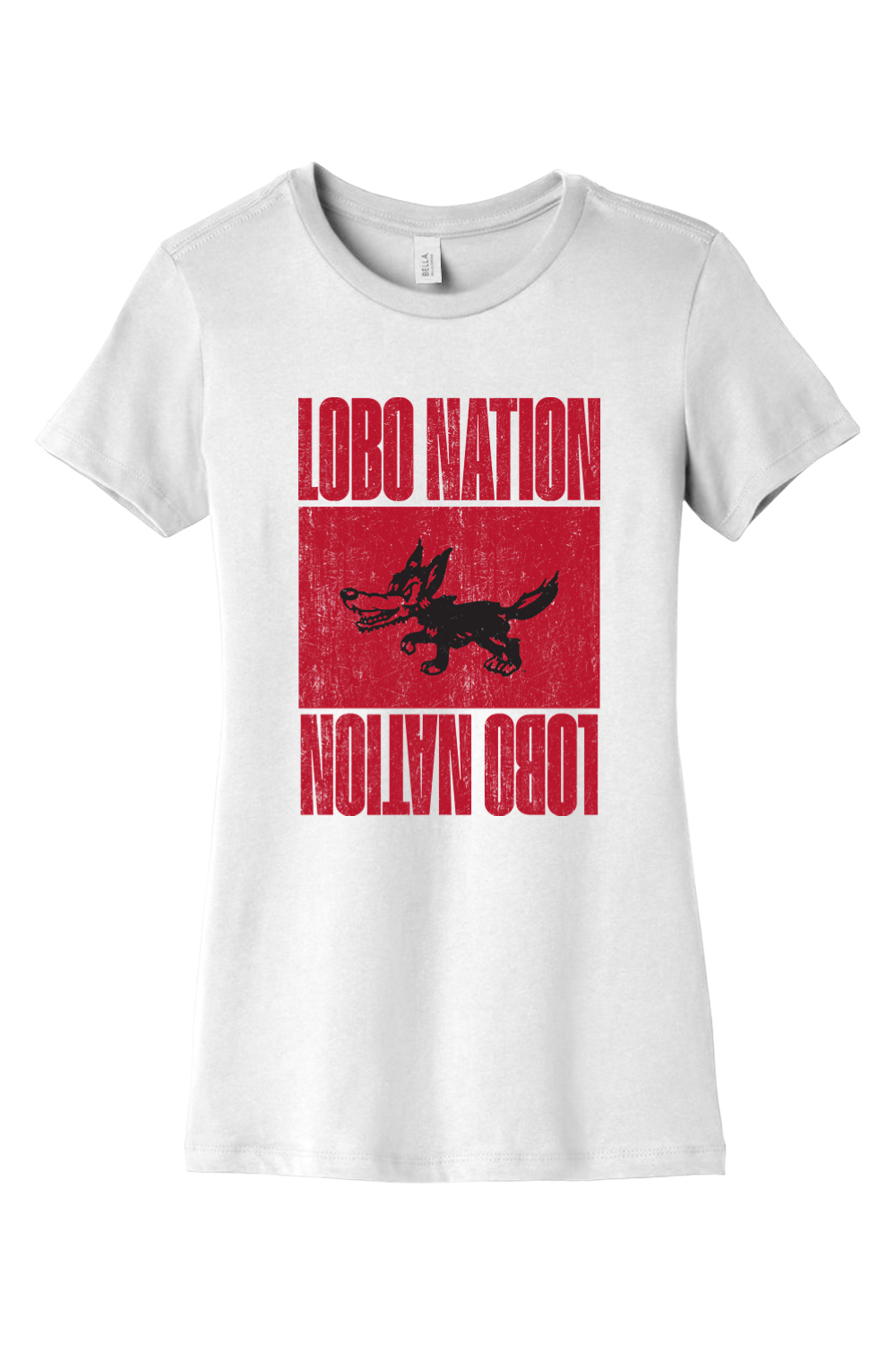 Lobo Nation Vintage - BELLA+CANVAS Women’s Slim Fit Tee