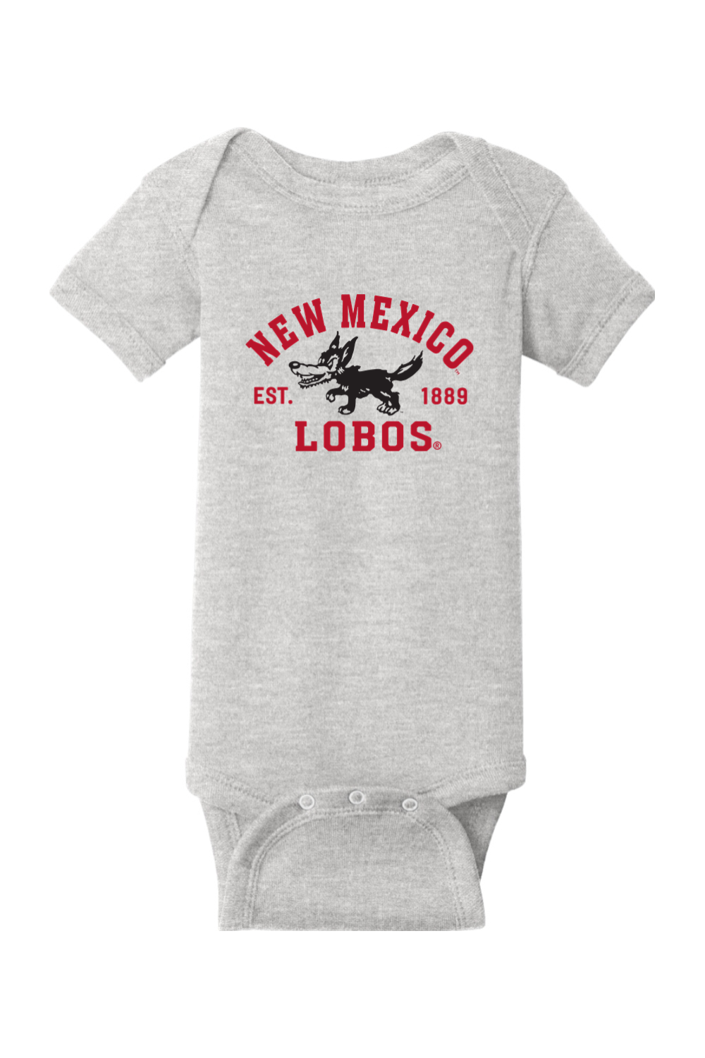 Rabbit Skins Infant Short Sleeve Baby Rib Bodysuit