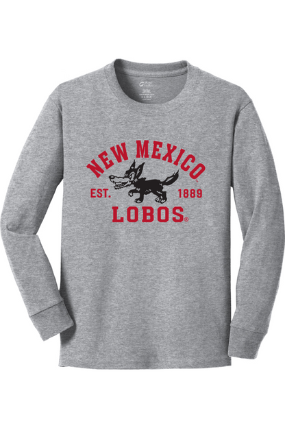 Youth Port & Company Long Sleeve Core Cotton Tee
