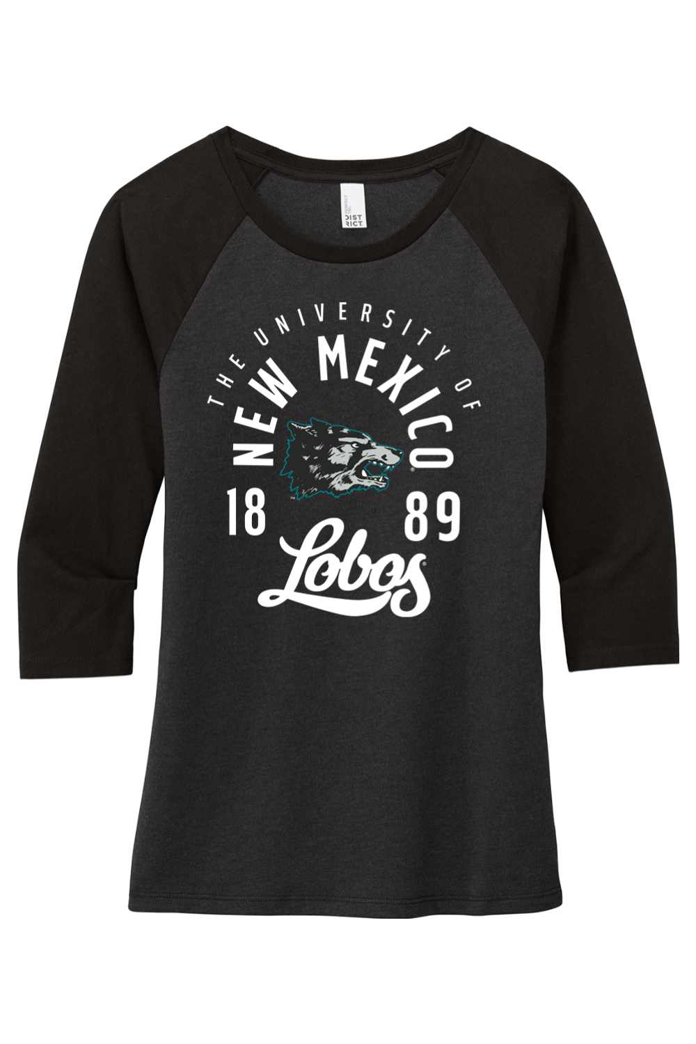 District Women’s Perfect Tri 3/4-Sleeve Raglan