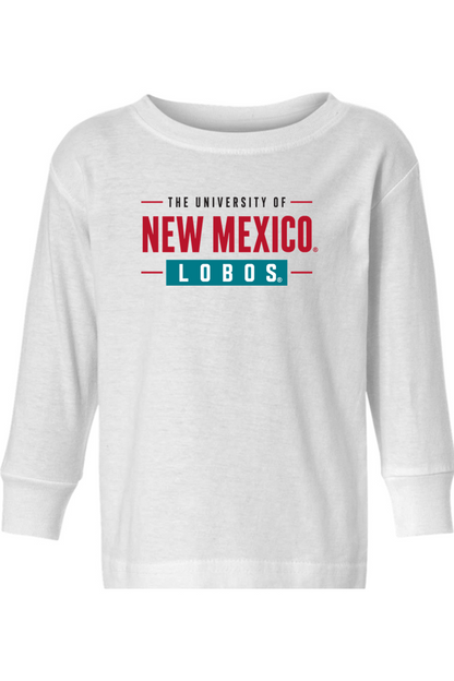 New Mexico Bold - Rabbit Skins Toddler Long Sleeve Fine Jersey Tee
