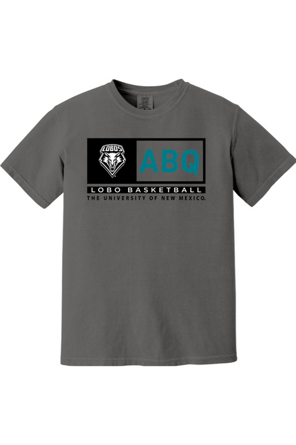 ABQ Heritage Basketball - Comfort Colors Ringspun Short Sleeve Shirt