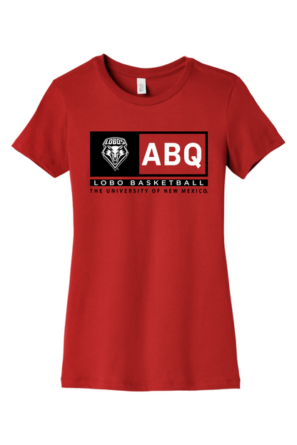 ABQ Heritage Basketball - BELLA+CANVAS Women’s Slim Fit Tee