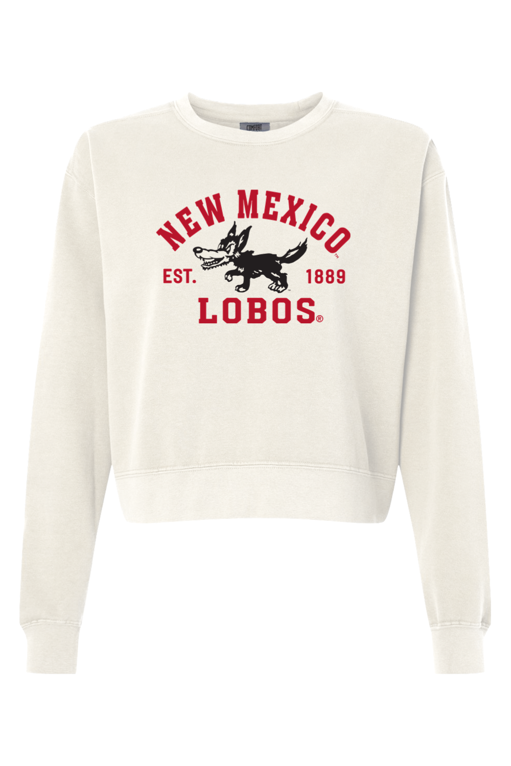Comfort Colors Women's Garment-Dyed Mid-Length Crewneck Sweatshirt