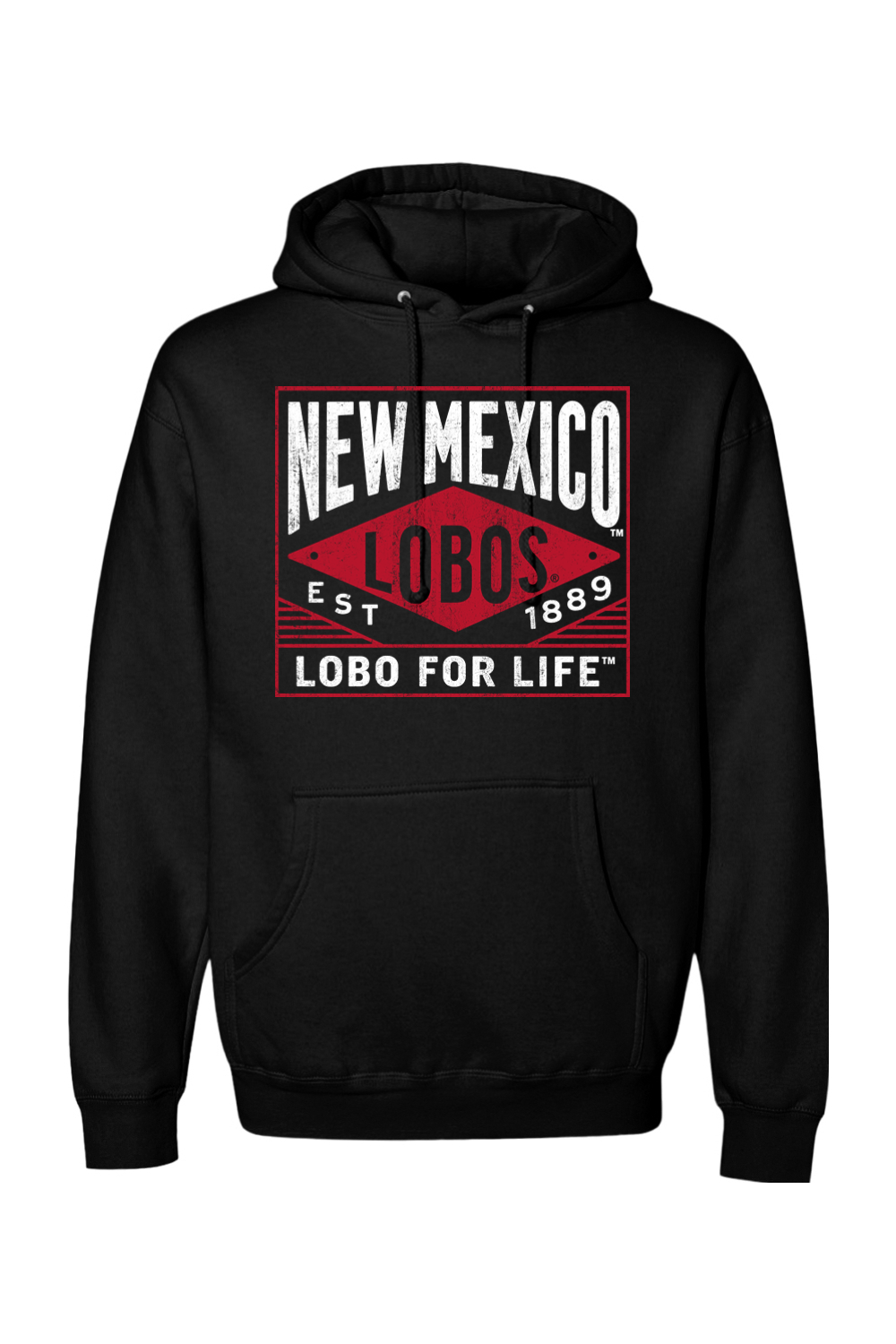Lobo for Life 1889 - Independent Trading Co. Heavyweight Hooded Sweatshirt