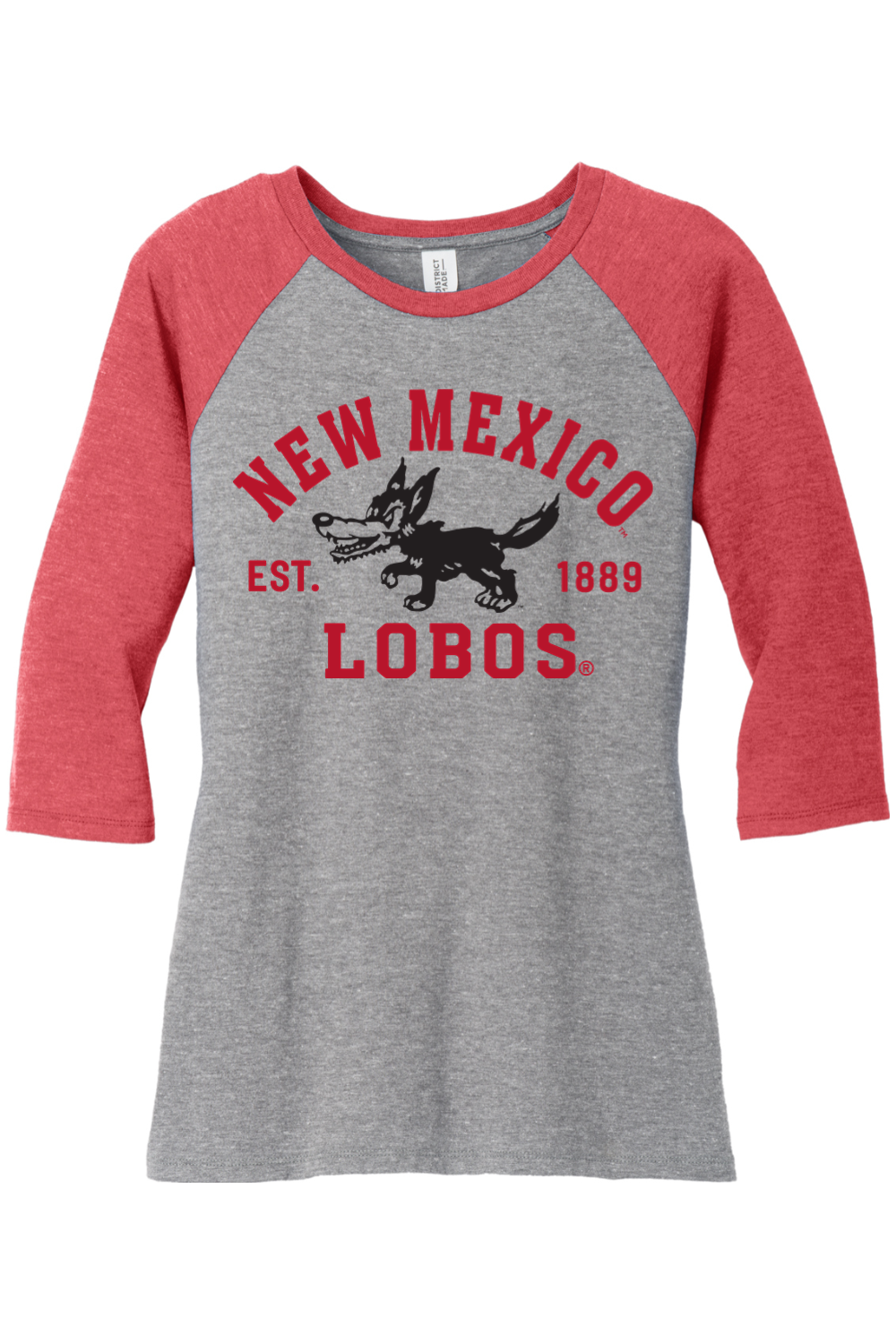 District Women’s Perfect Tri 3/4-Sleeve Raglan