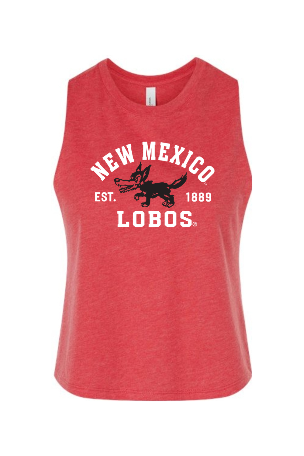 Bella + Canvas Women's Racerback Cropped Tank