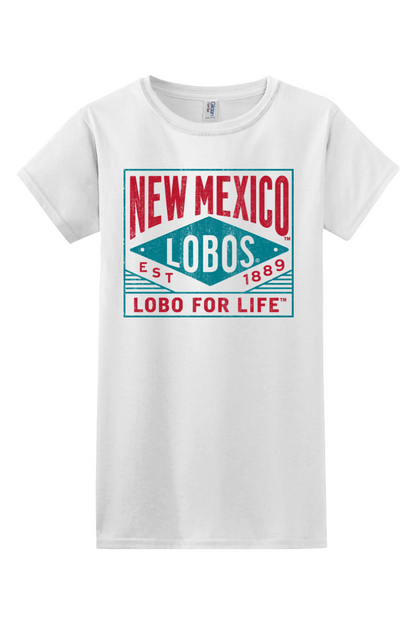 Lobo for Life 1889 - Gildan Softstyle Ladies' T-Shirt