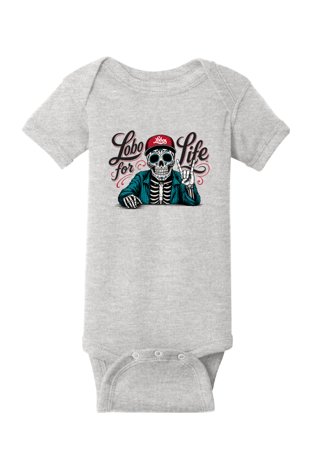 Rabbit Skins Infant Short Sleeve Baby Rib Bodysuit