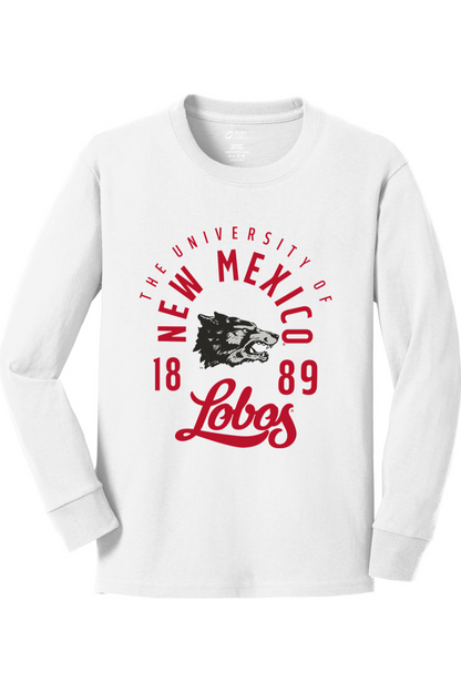 Youth Port & Company Long Sleeve Core Cotton Tee