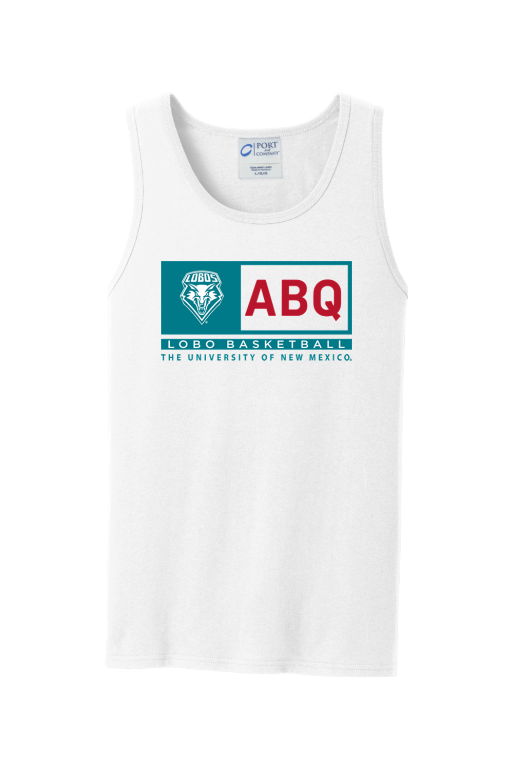 ABQ Heritage Basketball - Port & Company Core Cotton Tank Top