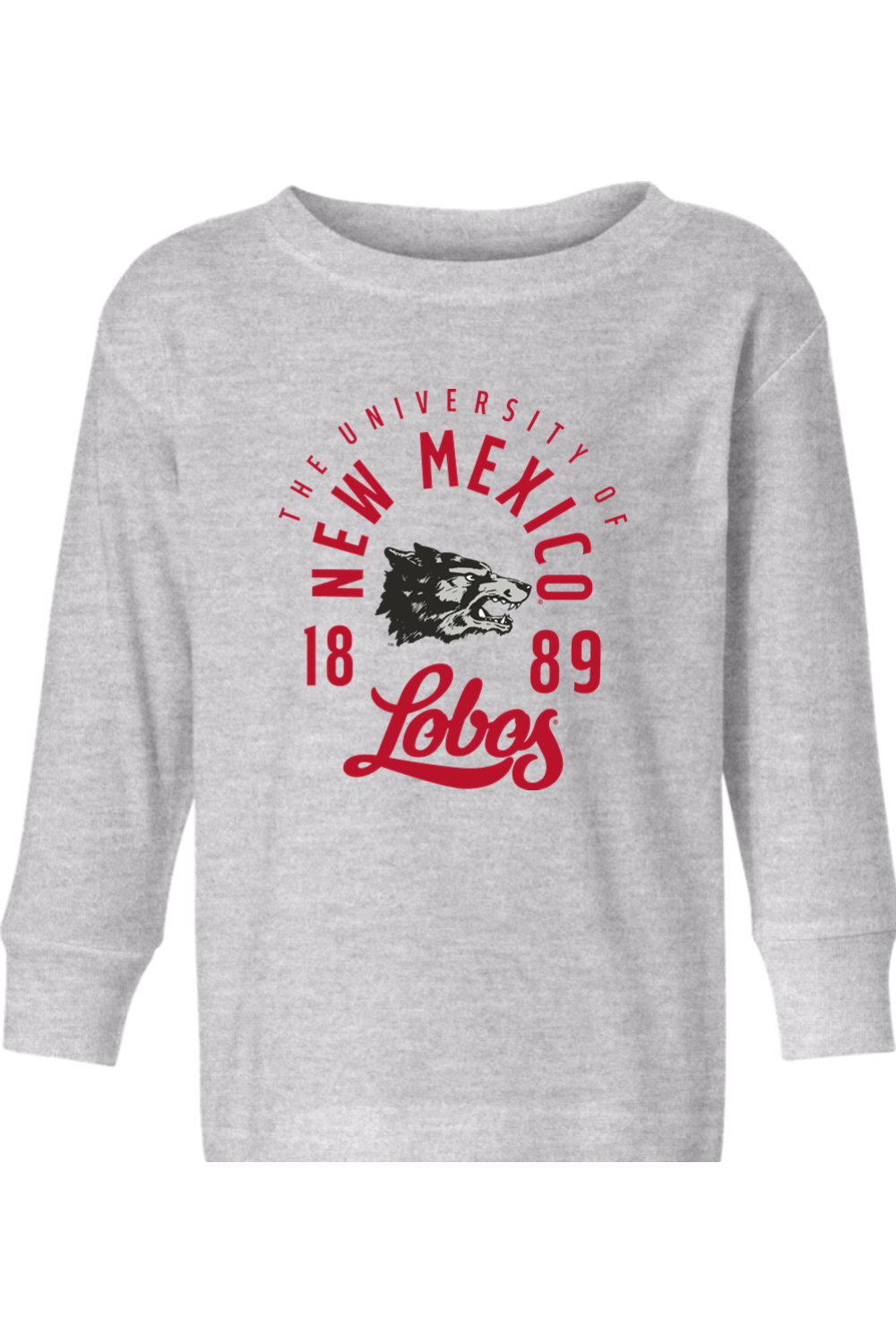 Lobos Legacy 1889 - Rabbit Skins Toddler Long Sleeve Fine Jersey Tee