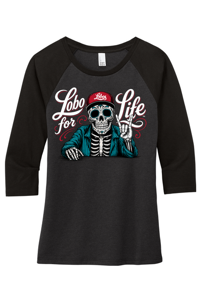 District Women’s Perfect Tri 3/4-Sleeve Raglan