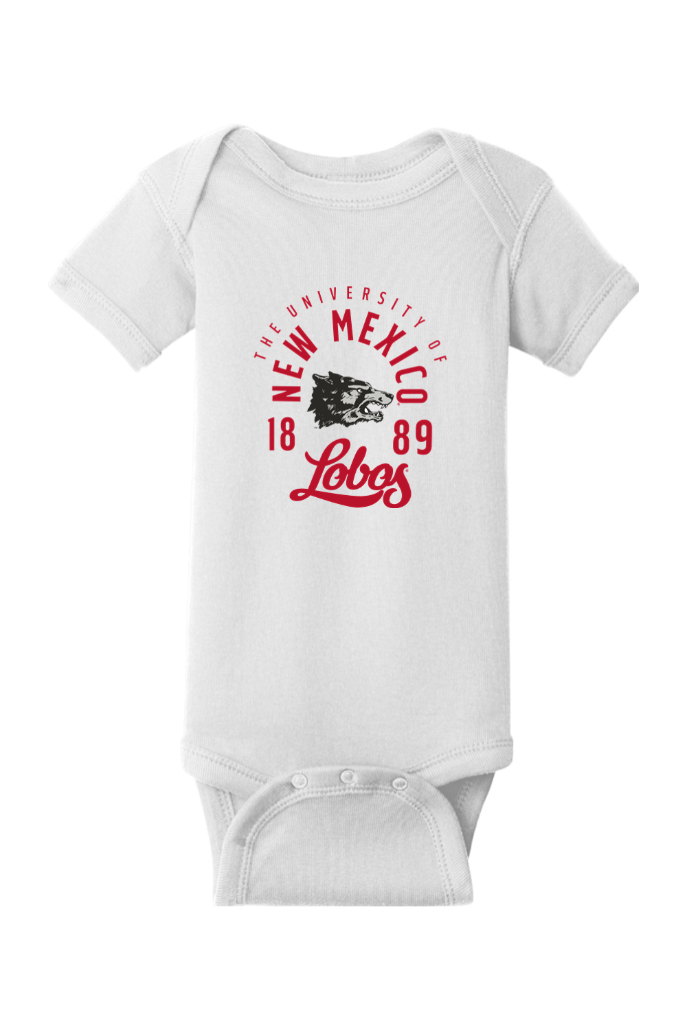 Rabbit Skins Infant Short Sleeve Baby Rib Bodysuit