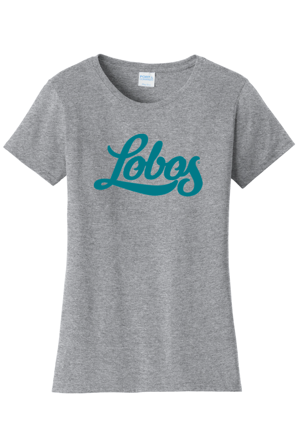 Lobos Script - Port & Company Ladies Fan Favorite Tee
