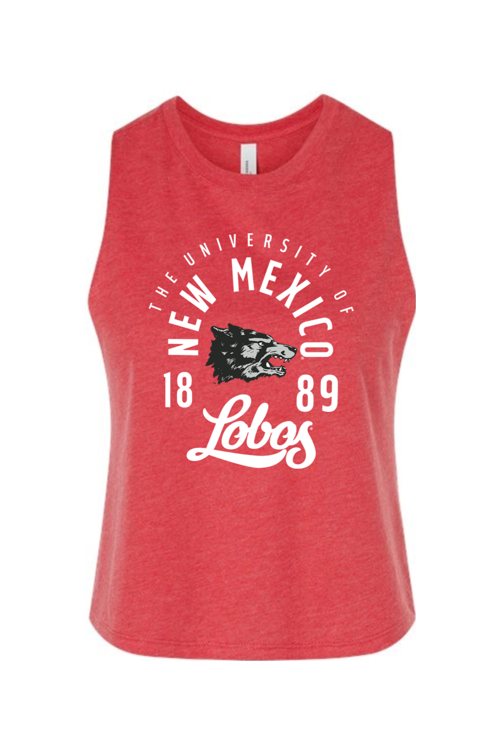 Bella + Canvas Women's Racerback Cropped Tank