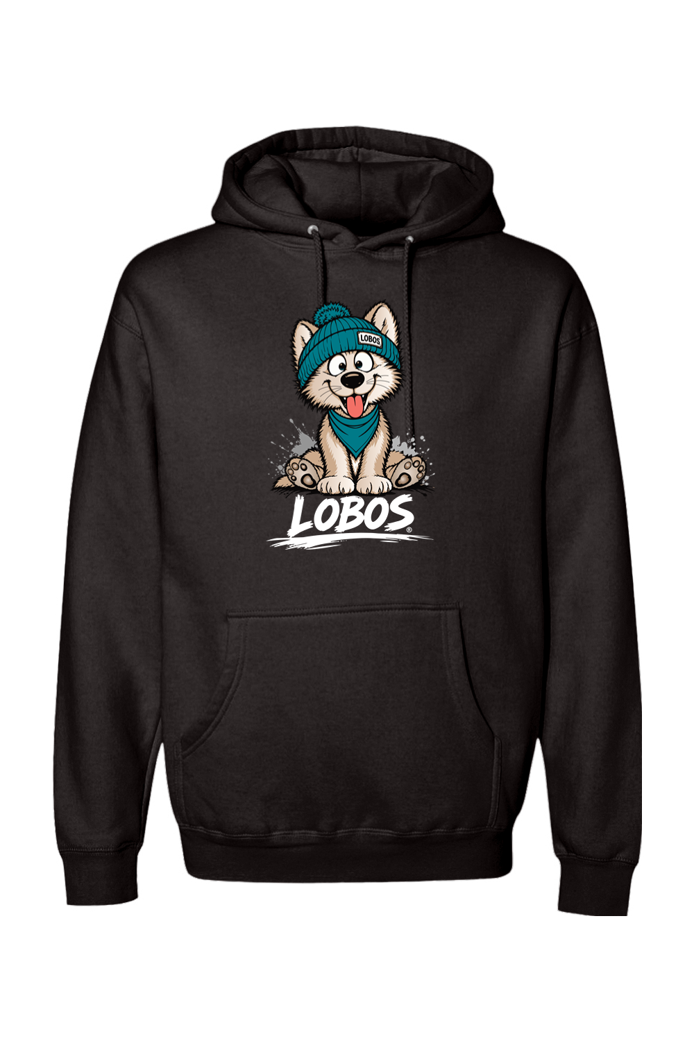 Lobo Pup - Independent Trading Co. Heavyweight Hooded Sweatshirt