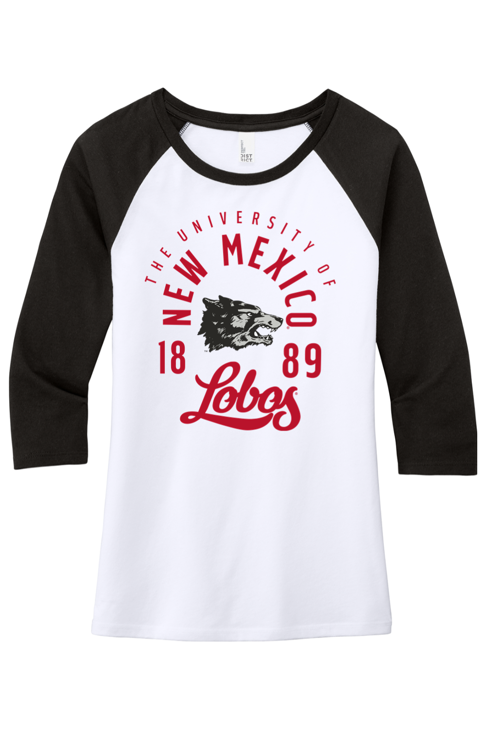 District Women’s Perfect Tri 3/4-Sleeve Raglan