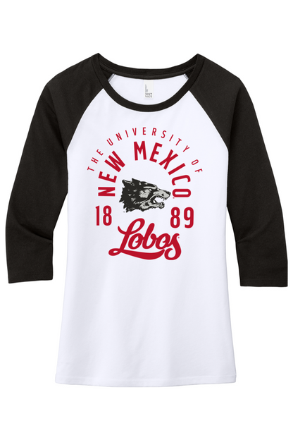 District Women’s Perfect Tri 3/4-Sleeve Raglan