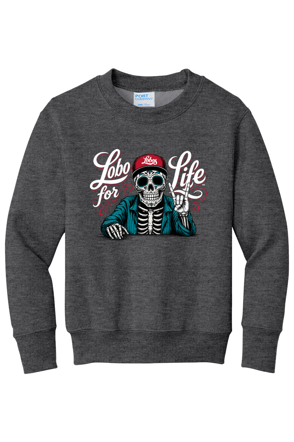Port & Company  Youth Core Fleece Crewneck Sweatshirt (PC78Y)