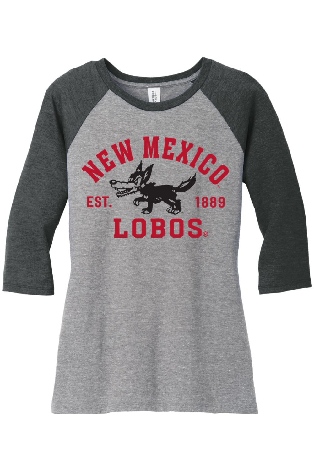 District Women’s Perfect Tri 3/4-Sleeve Raglan