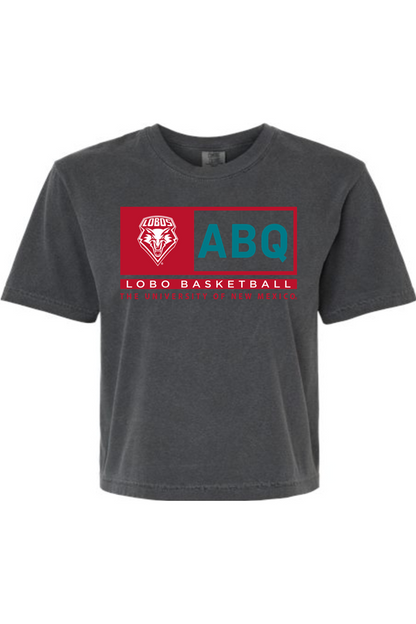ABQ Heritage Basketball - Comfort Colors Women's Heavyweight Boxy T-Shirt