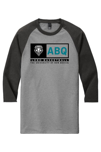 ABQ Heritage Basketball - District Perfect Tri 3/4-Sleeve Raglan
