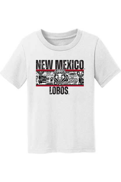 Lobos Heritage Collage - Port & Company Toddler Core Cotton Tee