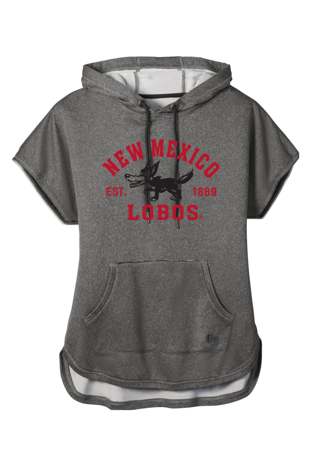 New Era Ladies Performance Terry Short Sleeve Hoodie