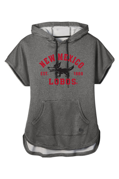 New Era Ladies Performance Terry Short Sleeve Hoodie