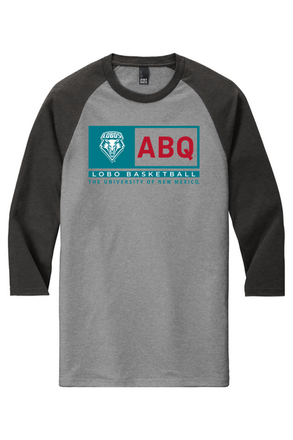 ABQ Heritage Basketball - District Perfect Tri 3/4-Sleeve Raglan