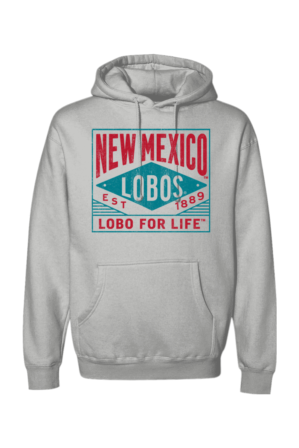 Lobo for Life 1889 - Independent Trading Co. Heavyweight Hooded Sweatshirt