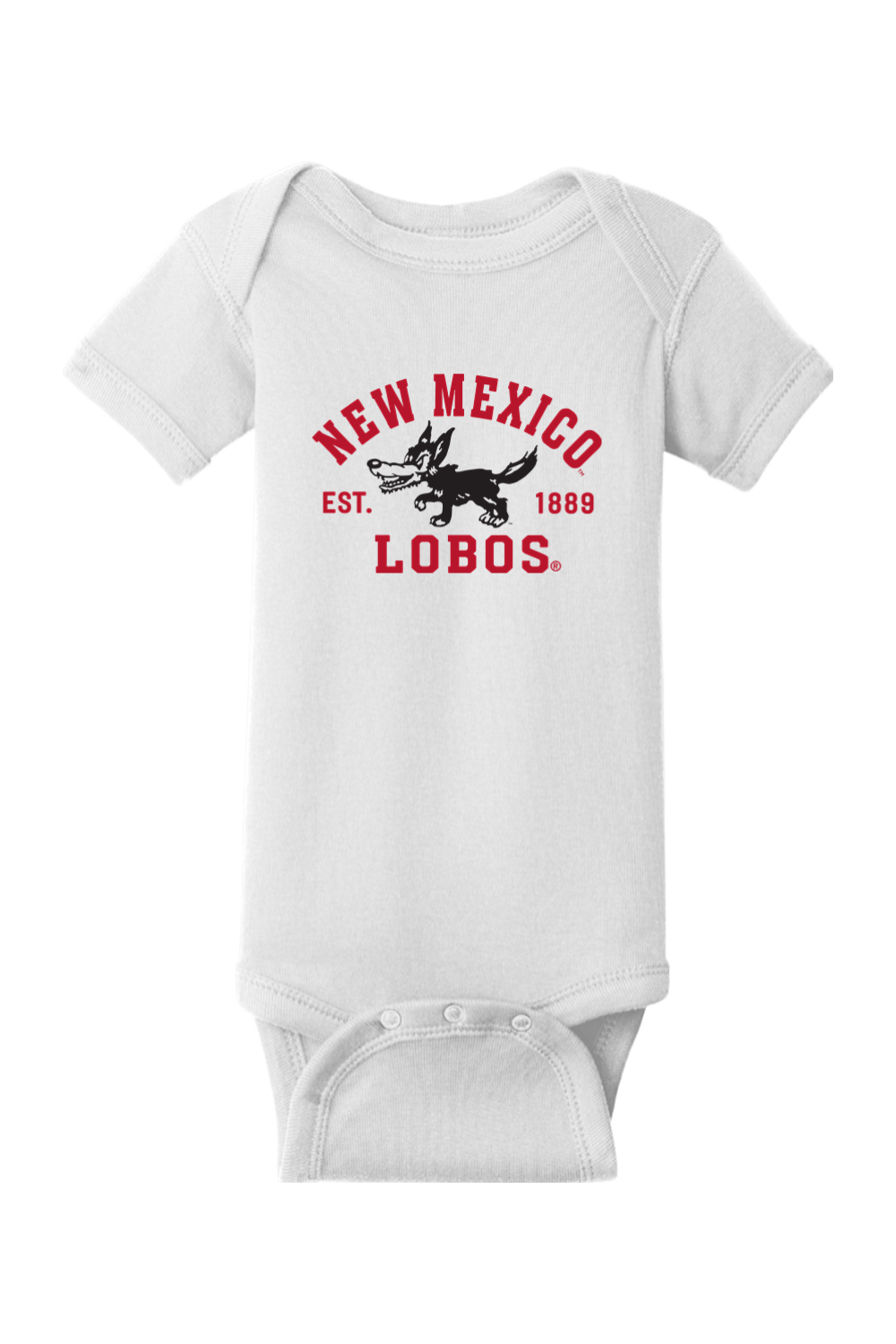 Rabbit Skins Infant Short Sleeve Baby Rib Bodysuit