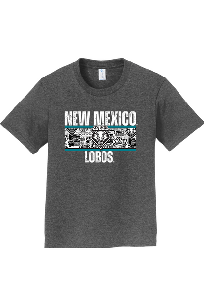 Lobos Heritage Collage - Port & Company Youth Fan Favorite Tee