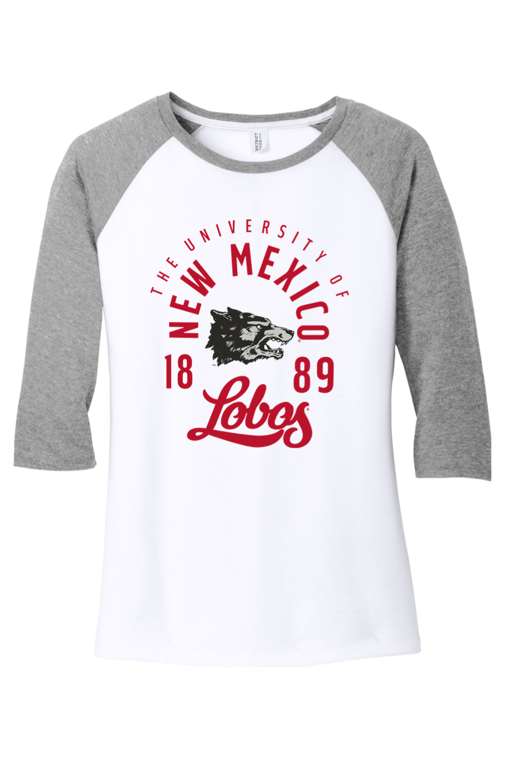 District Women’s Perfect Tri 3/4-Sleeve Raglan