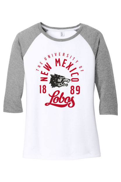 District Women’s Perfect Tri 3/4-Sleeve Raglan